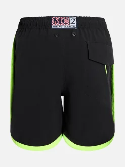 Lange schwarze Badeshorts für Jungen Kyte Comfort Jr