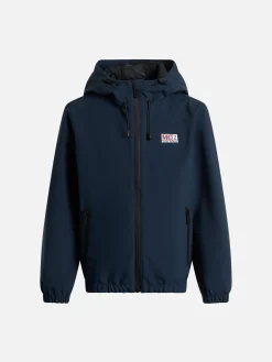 Leichte Windjacke mit Kapuze für Jungen Kauris Jr mit Snoopy-Aufdruck | SNOOPY PEANUTS SPECIAL EDITION