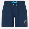 Man Comfort Badeshorts mit Dal Padel alla Brace-Stickerei | INSULTI LUMINOSI SONDEREDITION