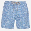 Man Comfort Light Badeshorts mit Blumendruck