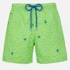 Man Comfort Light Badeshorts mit Krabben-Print