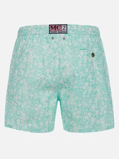 Man Comfort Light Badeshorts mit Blumendruck