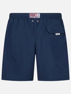 Marineblaue Badeshorts aus leichtem Stoff für Herren Lighting Pantone | PANTONE SPECIAL EDITION