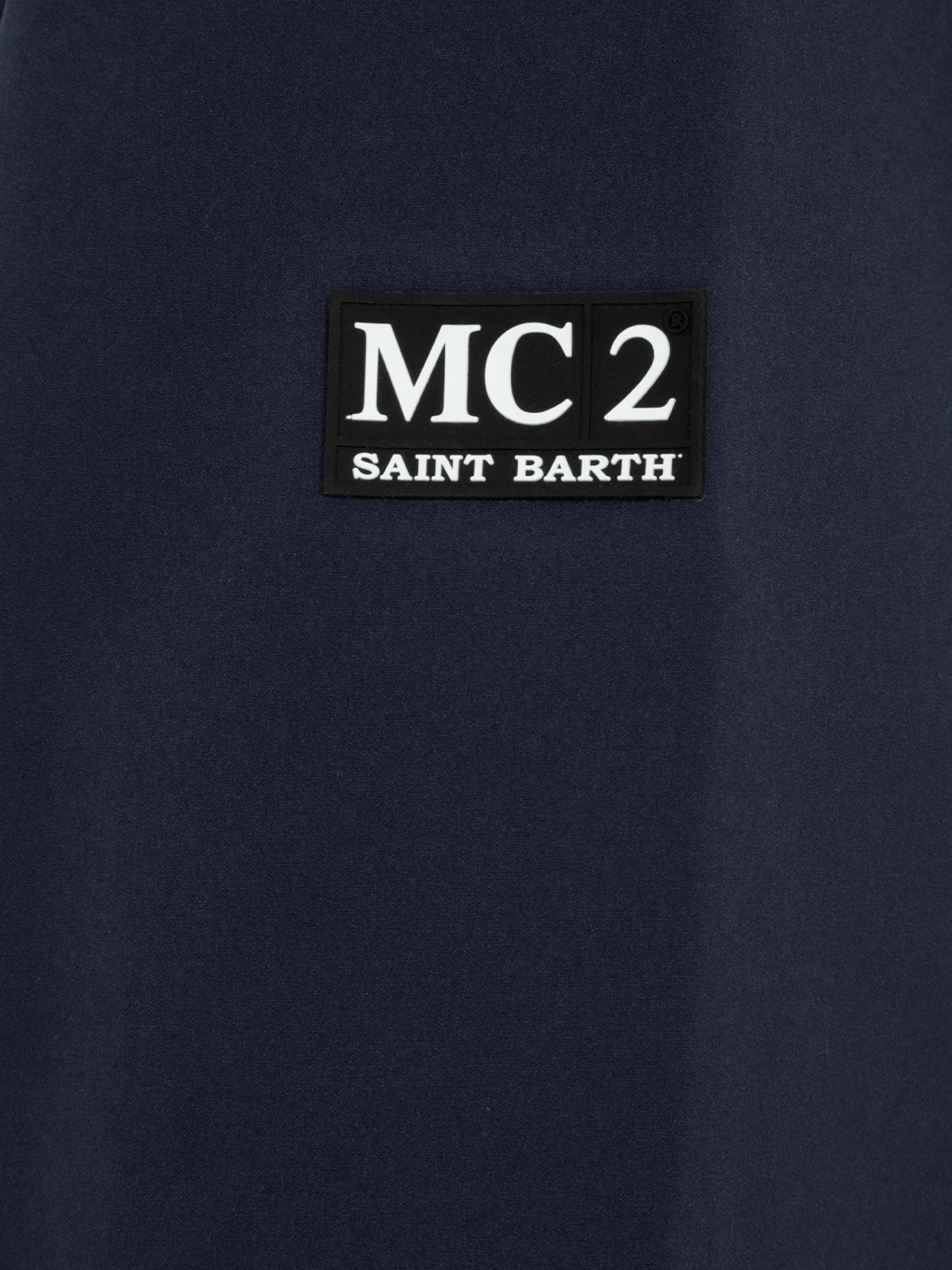 Marineblaue 3-Lagen-Kapuzenjacke Parson für Herren