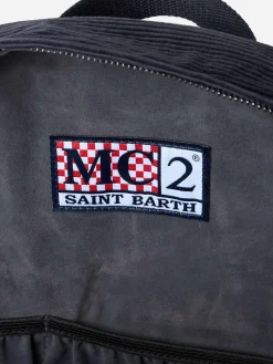 Marineblauer Cordrucksack Cody
