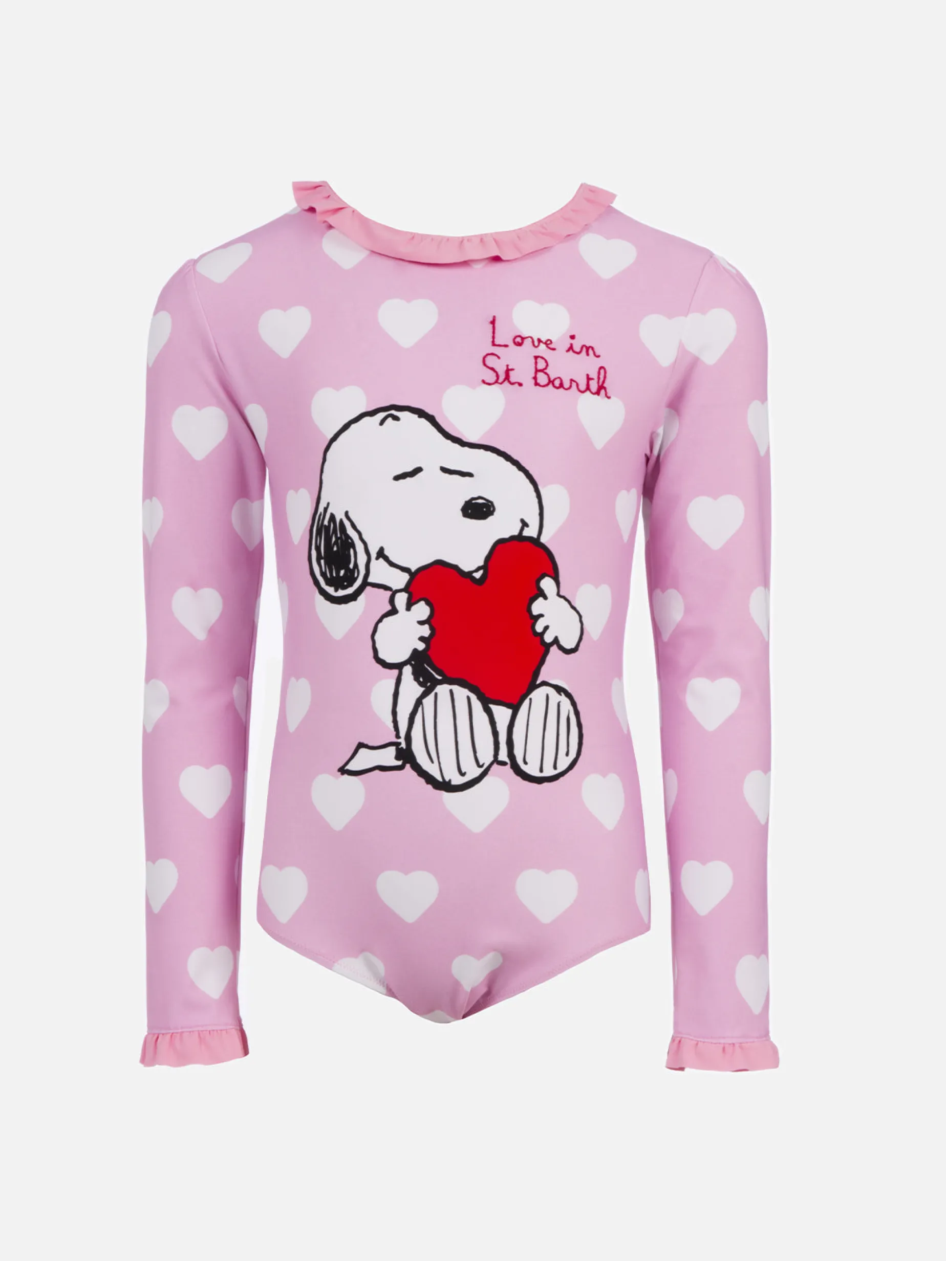 Mädchen Badeanzug Hila mit langen Ärmeln | SNOOPY PEANUTS SPECIAL EDITION | UV-SCHUTZ
