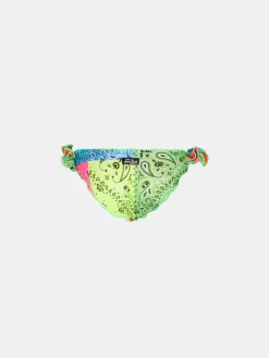 Mädchen-Badehose mit Bandana-Print