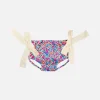 Mädchen-Badehose mit Liberty-Blumenprint und Schleifen | Hergestellt aus Liberty-Stoff