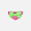 Mädchen-Badehose mit rosa Bandana-Print