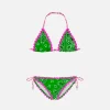 Mädchenbikini mit Bandana-Print
