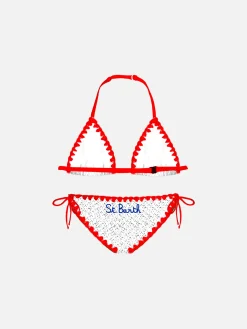 Mädchenbikini mit Herzen