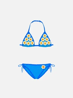 Mädchenbikini mit Stickerei