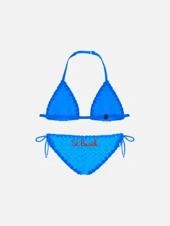 Mädchenbikini mit Stickerei