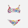 Mädchen-Bralette mit Blumendruck