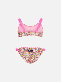 Mädchen-Bralette mit Liberty-Blumendruck | Hergestellt aus Liberty-Stoff