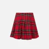 Mädchen-Flanellrock mit Tartan-Print