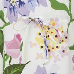 Mädchenkaftan mit Blumendruck