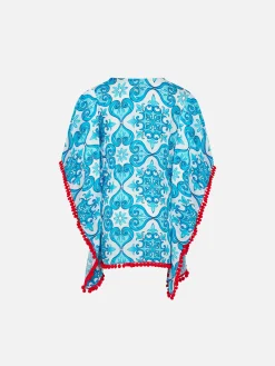 Mädchenkaftan mit Maiolika-Aufdruck