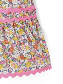 Mädchenkleid mit Liberty-Blumendruck | Hergestellt aus Liberty-Stoff