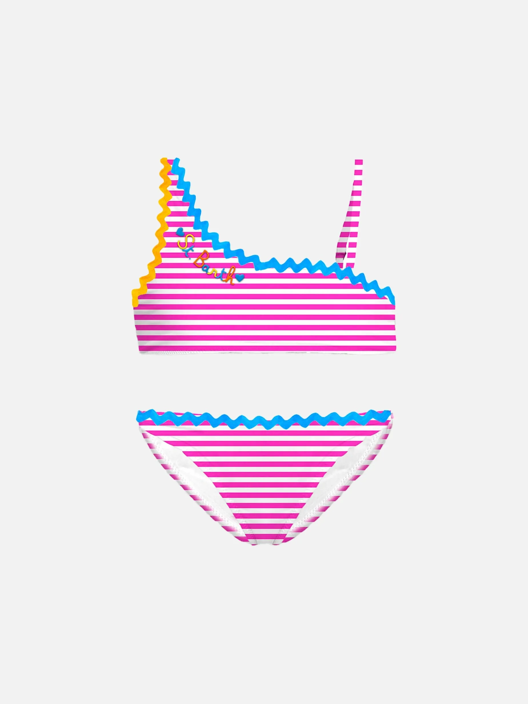 Mädchen-One-Shoulder-Bikini