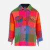 Mädchen-Overshirt mit Fransen