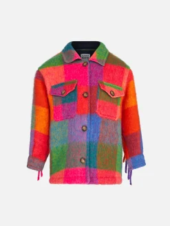 Mädchen-Overshirt mit Fransen