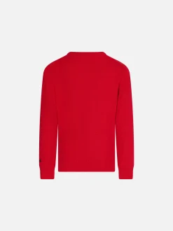Mädchenpullover mit Rundhalsausschnitt und Snoopy-Aufdruck | SNOOPY PEANUTS™ SONDEREDITION