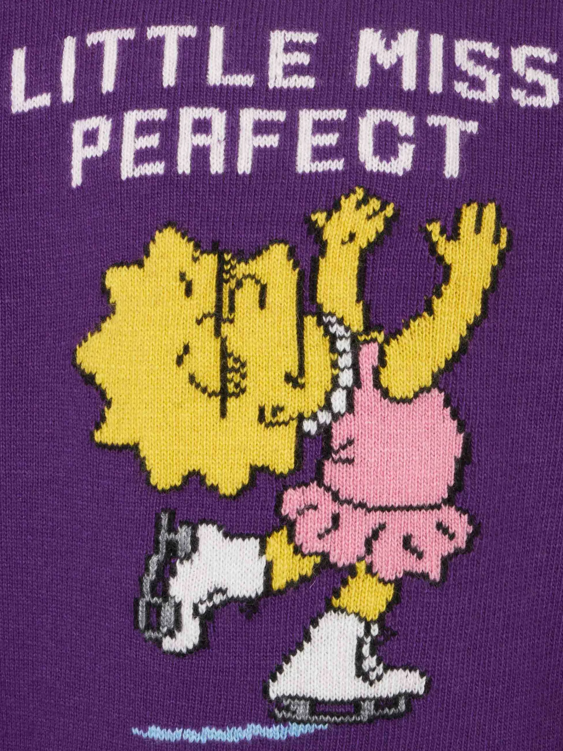 Mädchenpullover mit Rundhalsausschnitt und Lisa-Simpson-Aufdruck | DIE SIMPSON-SONDERAUSGABE