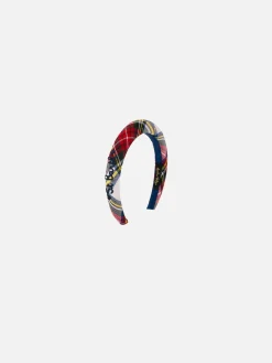 Mädchen-Stirnband mit St. Barth-Stickerei | Leontine Vintage Sonderedition