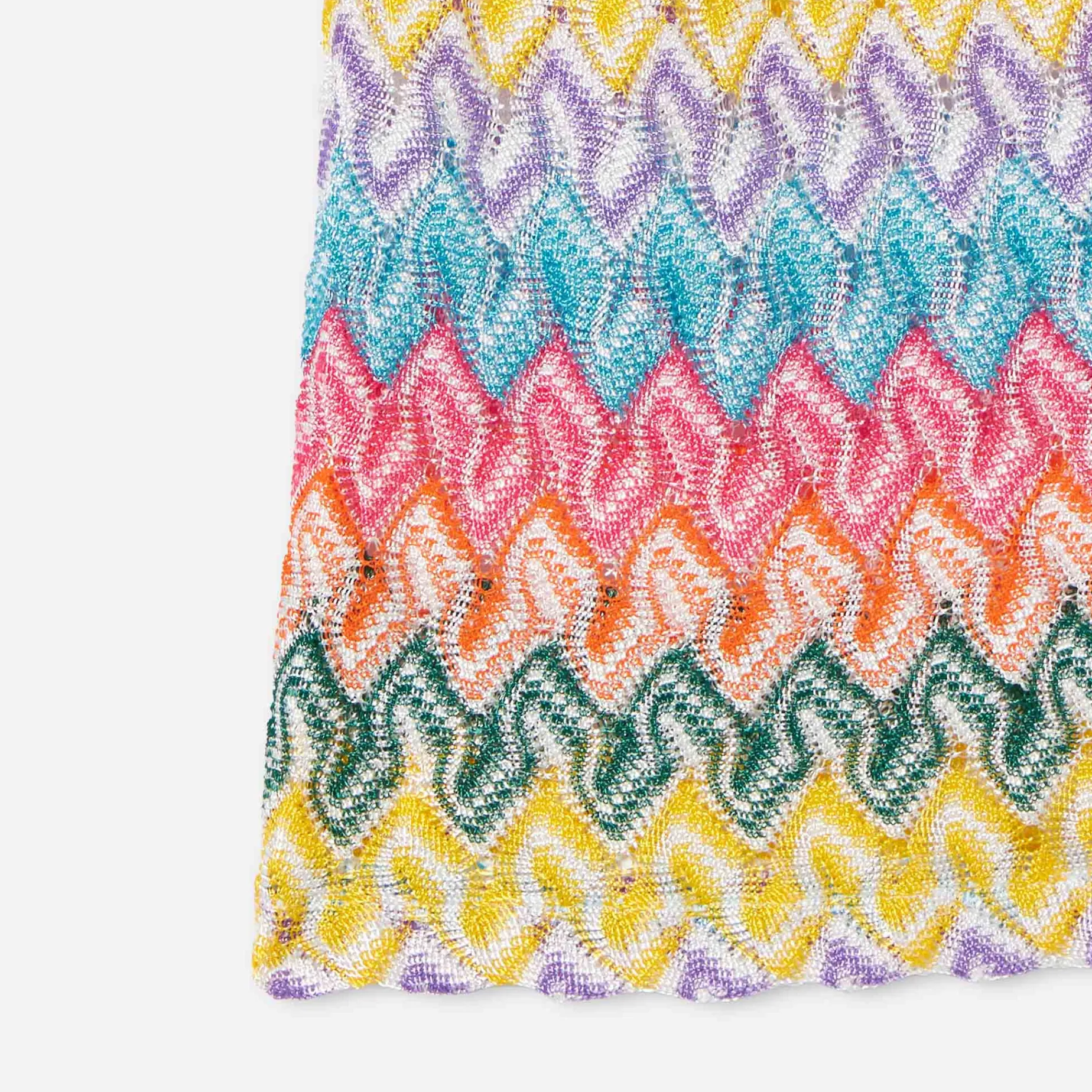 Mädchen-Strickkleid Chevron