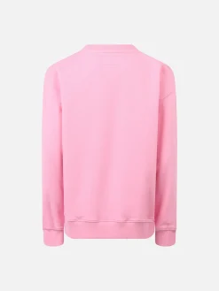 Mädchen-Sweatshirt Briony mit mehrfarbigem Saint Barth Frottee-Patch