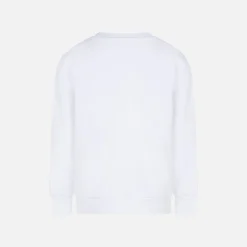 Mädchen-Sweatshirt mit mehrfarbigem St. Barth-Frottee-Patch