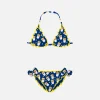 Mädchen-Triangel-Bikini mit Estathé-Print | Estathé® Sonderedition
