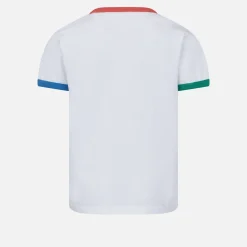 Mädchen-T-Shirt aus Baumwolle mit Stickerei