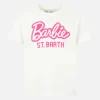 Mädchen-T-Shirt aus schwerer Baumwolle mit Barbie St. Barth-Aufdruck | BARBIE-SONDEREDITION