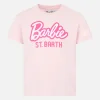 Mädchen-T-Shirt aus schwerer Baumwolle mit Barbie St. Barth-Aufdruck | BARBIE-SONDEREDITION