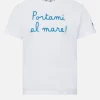 Mädchen-T-Shirt mit Portami al mare! Beschriftung