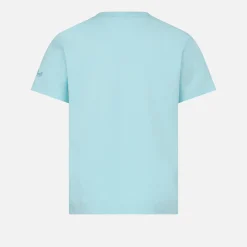 Mädchen-T-Shirt mit „Sea you in St. Barth“-Stickerei