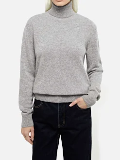 Melange Moody Feinripp-Pullover für Damen