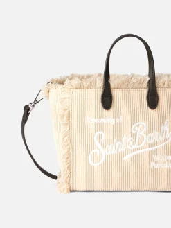 Mini Vanity – Handtasche aus Kamelcord