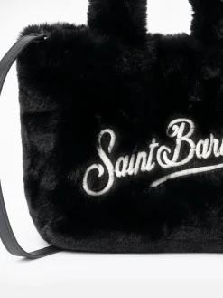 Mini Vanity – Weiche, pelzige Handtasche mit Animalier-Muster