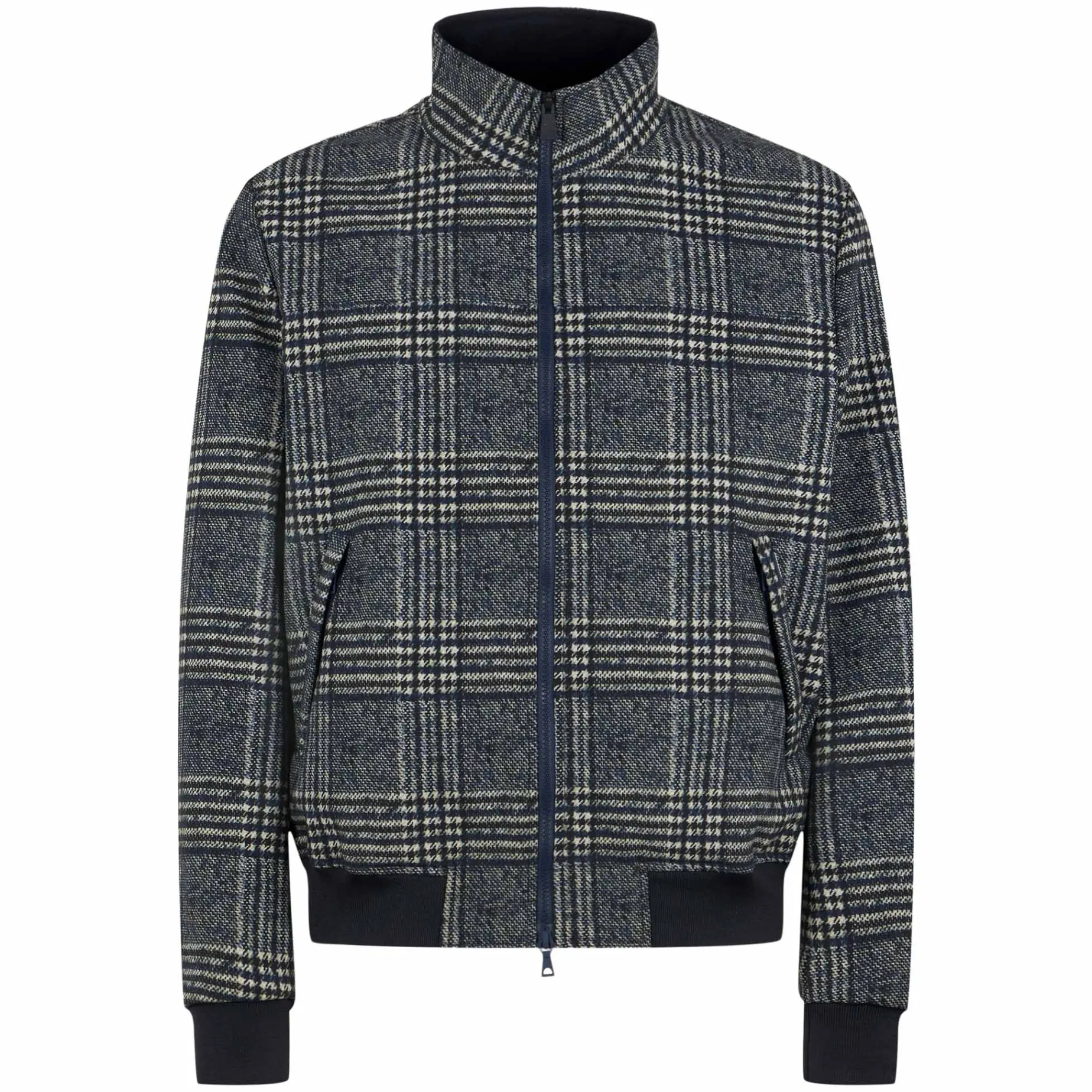 Mittelschwere Prince-of-Wales-Bomberjacke für Herren