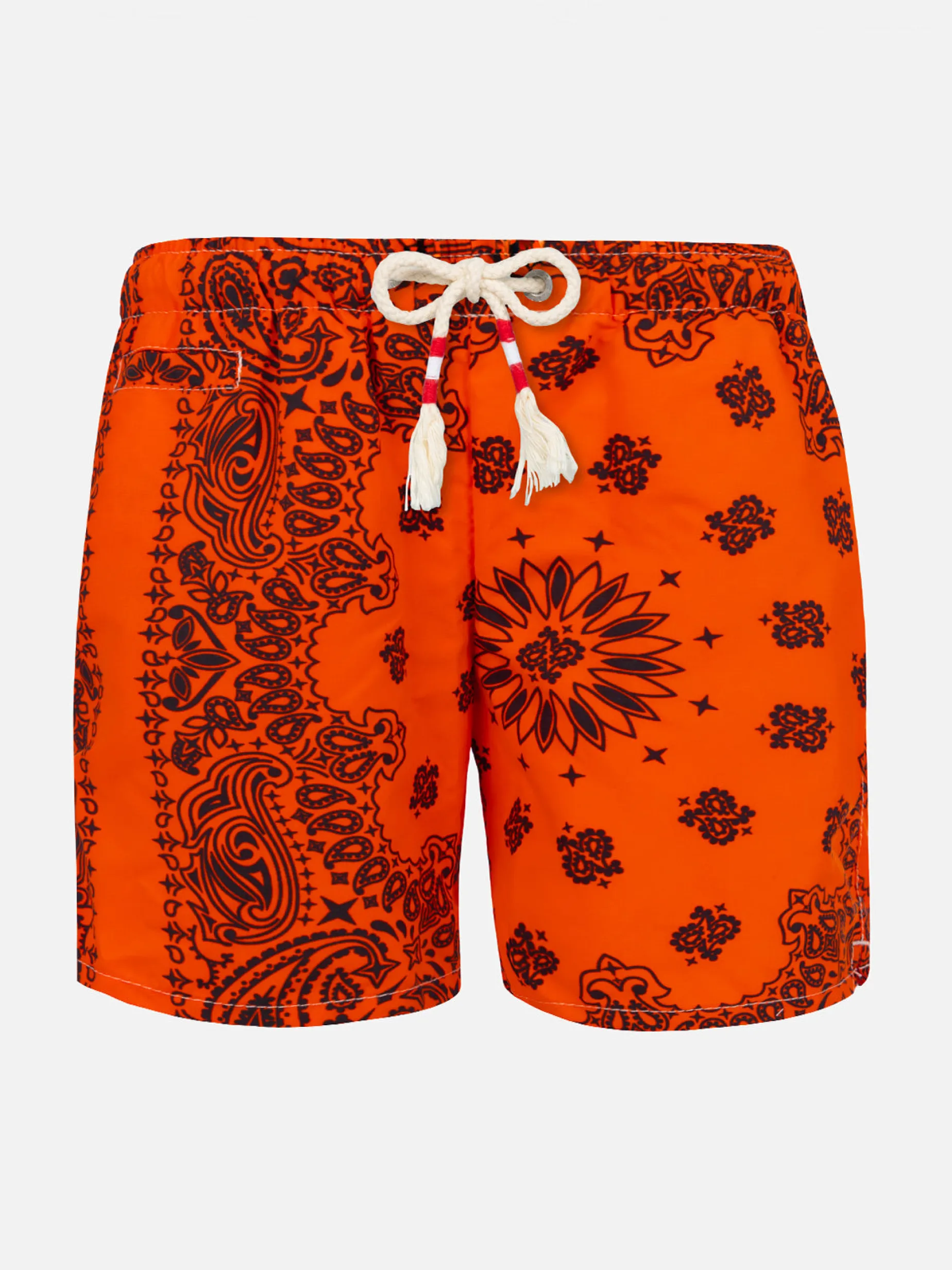 Orange Badeshorts für Jungen