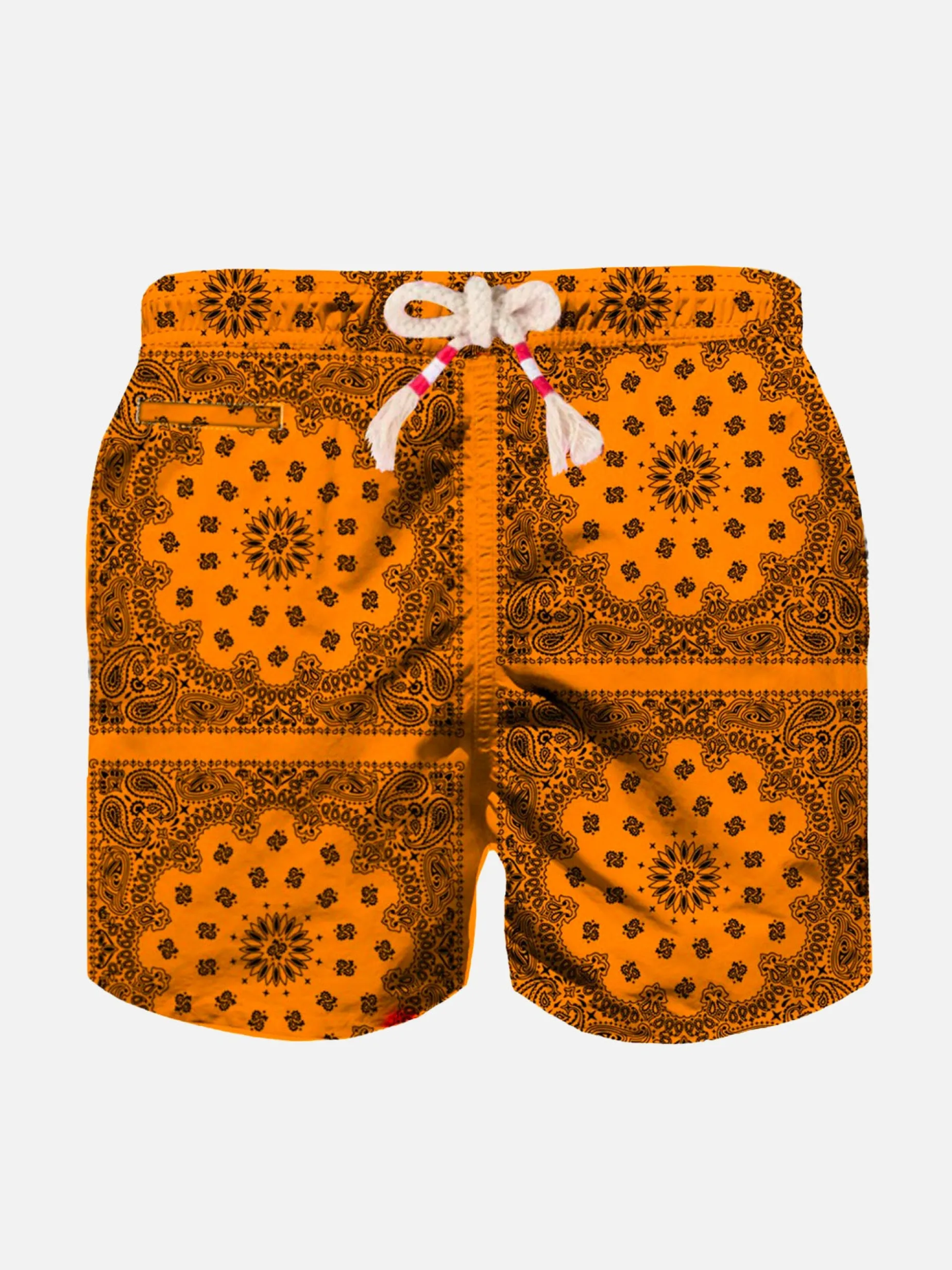 Orange Badeshorts für Jungen