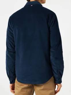 Overshirt mit Tasche und St. Barth Bob Club-Stickerei