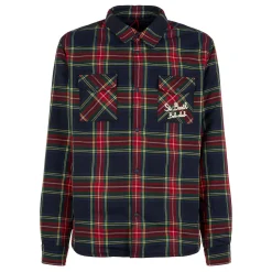 Overshirt mit Tasche und St. Barth Bob Club-Stickerei