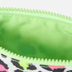 Pareasy-Pochette aus Nylon mit Animal-Print