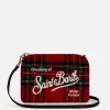 Parisienne Umhängetasche – Clutch mit Schottenmuster