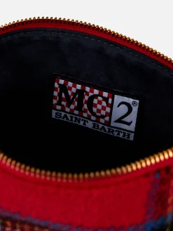 Parisienne Umhängetasche – Clutch mit Schottenmuster