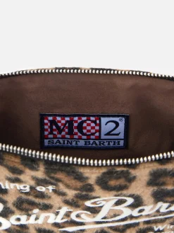 Parisienne-Beutel mit Leopardenmuster und Kette